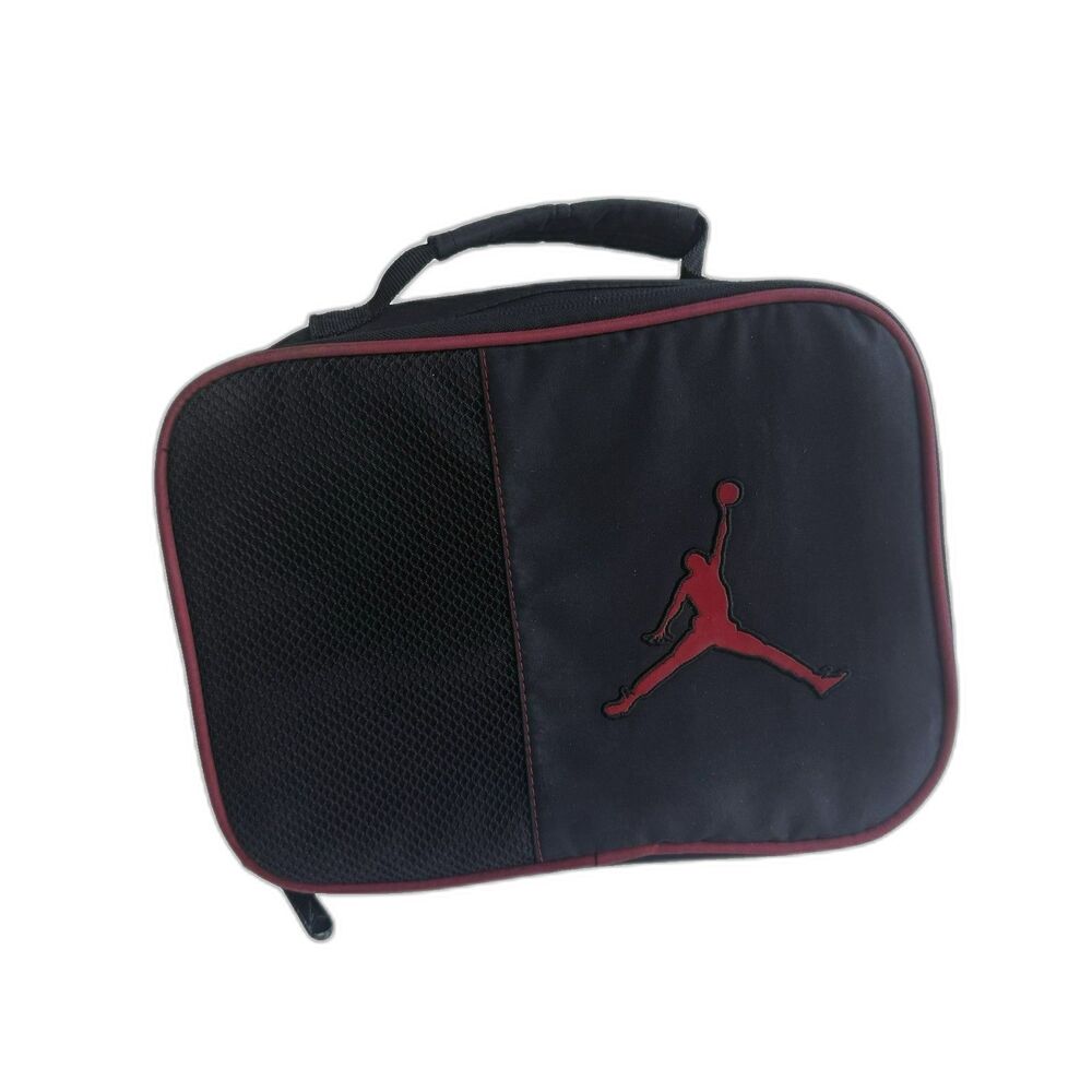 Michael Jordan Lunch Box Red Black 10x8 Inches Insulated School Lunch Bag